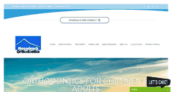 Desktop Screenshot of monadnockorthodontics.com